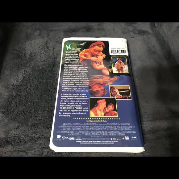 Then adventures of Pinocchio vhs tape movie live action - Picture 3 of 3